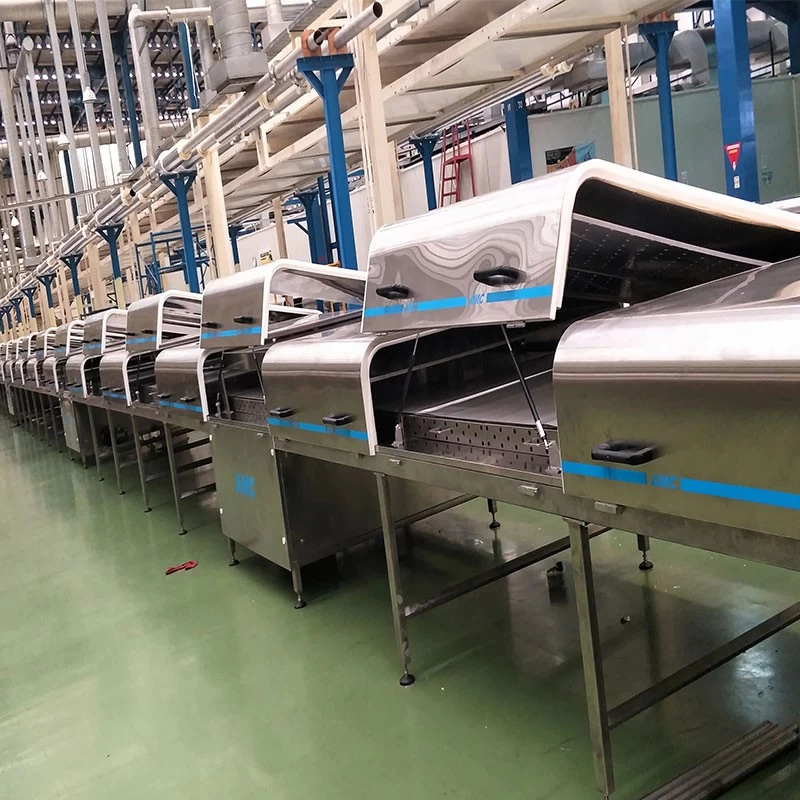 China China Stainless Steel Chocolate Machine Cooling Tunnel for Chocolate Production Line manufacturer