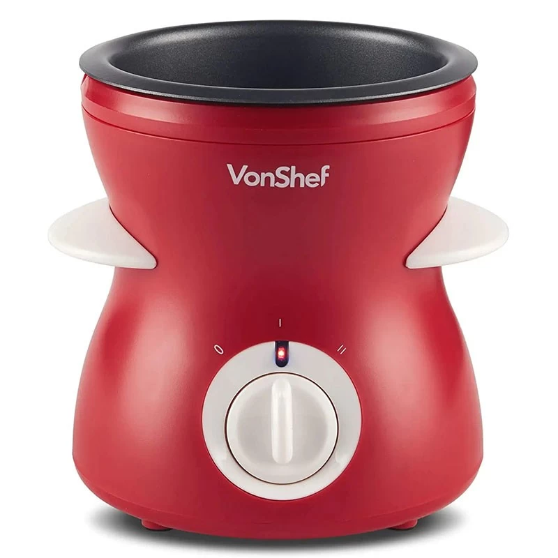 China Electric Chocolate Fondue Machine Commercial Cheese Melter Candy Melting Pot with Cheap Price manufacturer