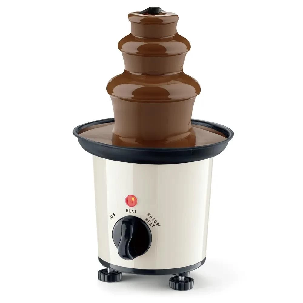 China 3 Tier Chocolate Fondue Fountain Professional Commercial Chocolate Fountain with Detachable Tower for Commercial Use manufacturer