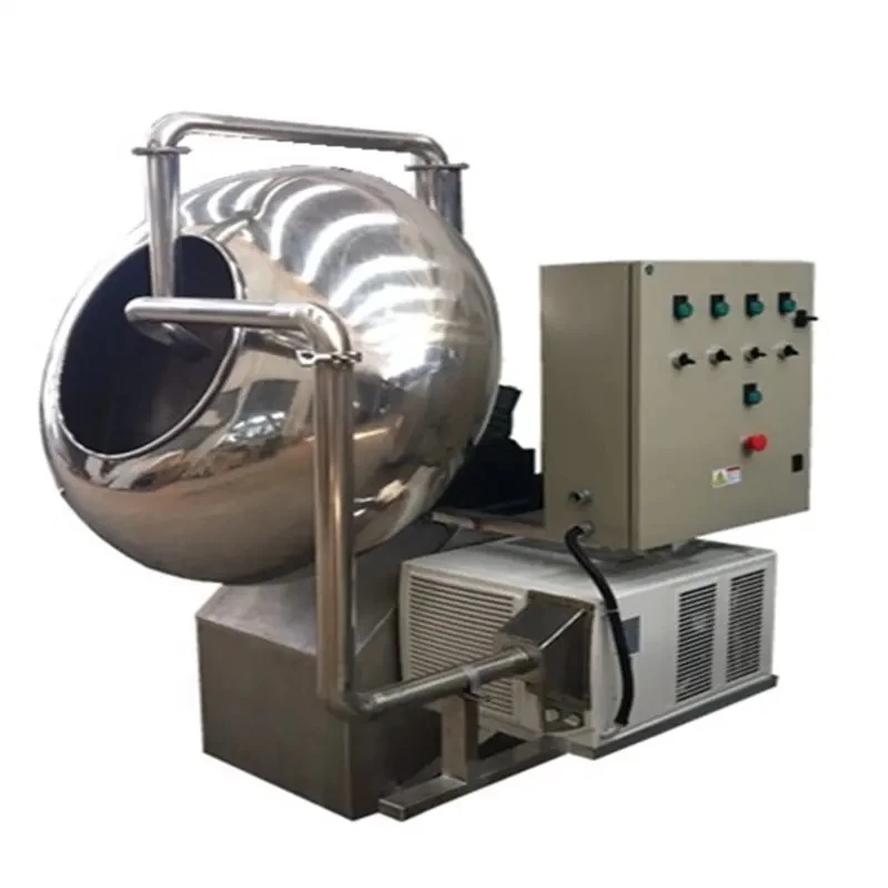 中国 新的不锈钢巧克力涂料锅/巧克力抛光机/巧克力涂料器 制造商