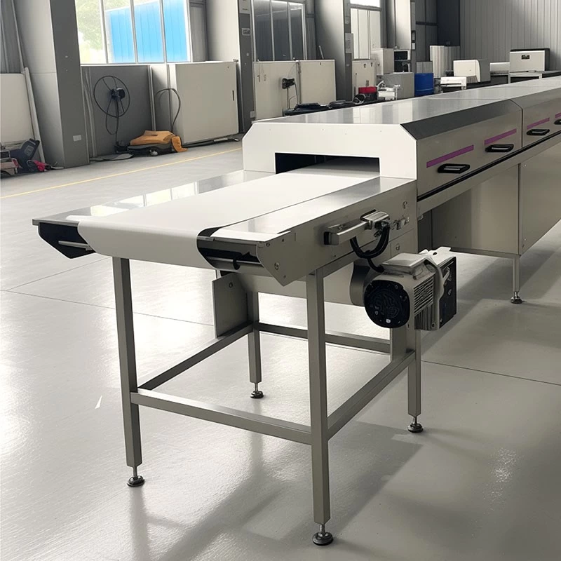 China Customized High Quality Full-automatic Food Grade Stainless Steel Cooling Tunnel From China manufacturer