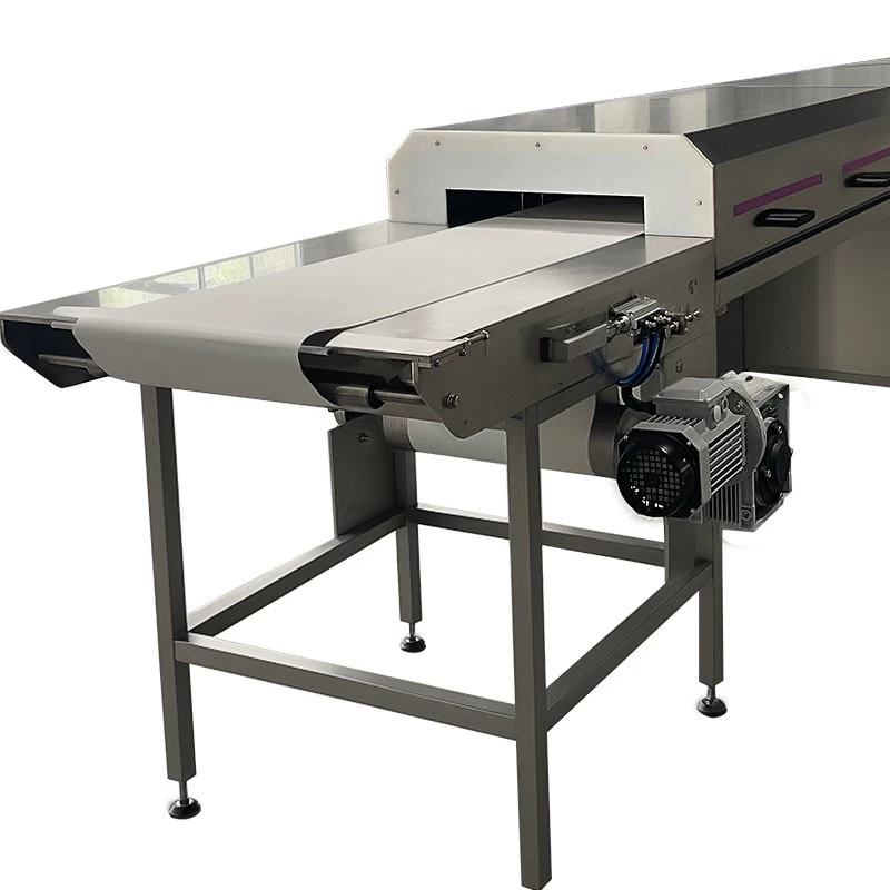 Custom Design Stainless Steel Food Cooling Tunnel Conveyor and Chocolate Equipment - COPY - d913if