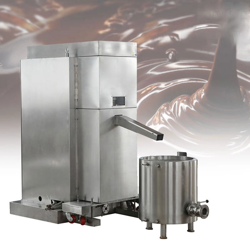 中国 中国全自动新型250L/500L巧克力球磨研磨机供应商 制造商