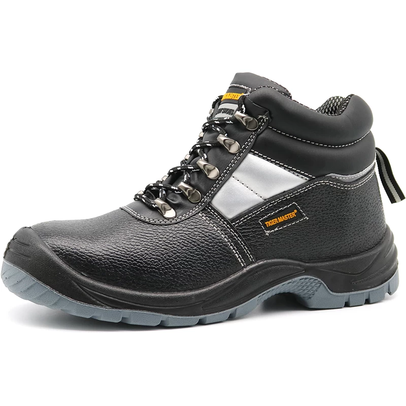TM004 Waterproof anti slip steel toe puncture resistant anti static mining safety shoes