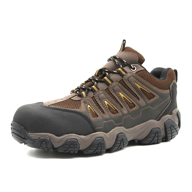 TM121L Shock absorption eva rubber sole composite toe anti puncture waterproof safety shoes