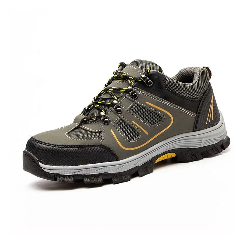TM2034滑り止めオイル酸防止は、鋼のつま先でパンク防止ブーツの靴を防ぎます