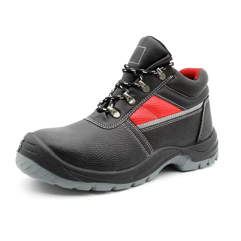 TM003 zapatos de seguridad antideslizantes resistentes al agua y al aceite a prueba de pinchazos, zapatos de seguridad con punta de acero para hombres, trabajo