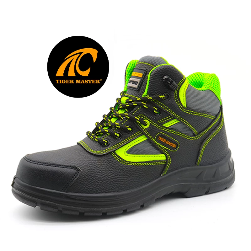 Китай TM3035 маслостойкая полиуретановая подошва со стальным носком предотвращает прокол конструкции защитной обуви для мужчин производителя