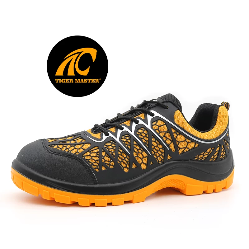 TM211 KPU upper oil slip resistant pu sole steel toe puncture proof fashion sport safety shoes