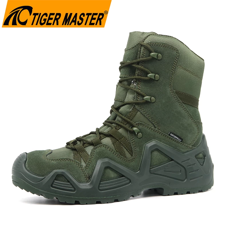 TM1903H Anti slip rubber sole non safety outdoor climbing hiking shoes waterproof for men
