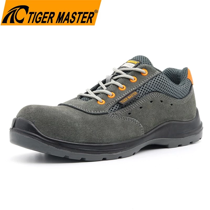 TM223G CE verificado antideslizante zapatos de seguridad ligeros para hombres con punta compuesta para taller