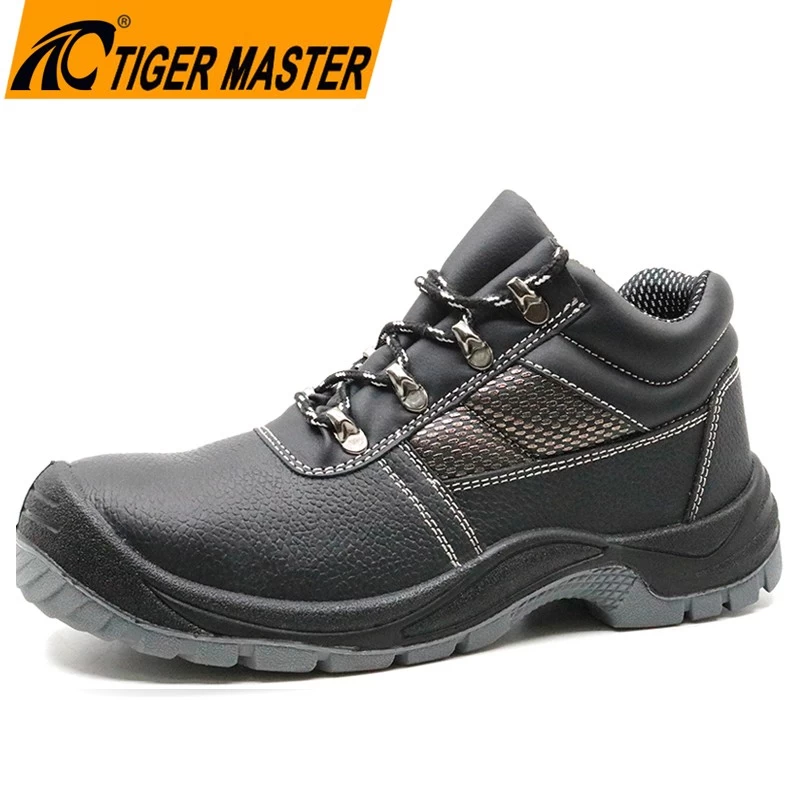 TM003 chaussure de travail de sécurité industrielle à bout en acier résistant à l'eau et à l'huile pour hommes