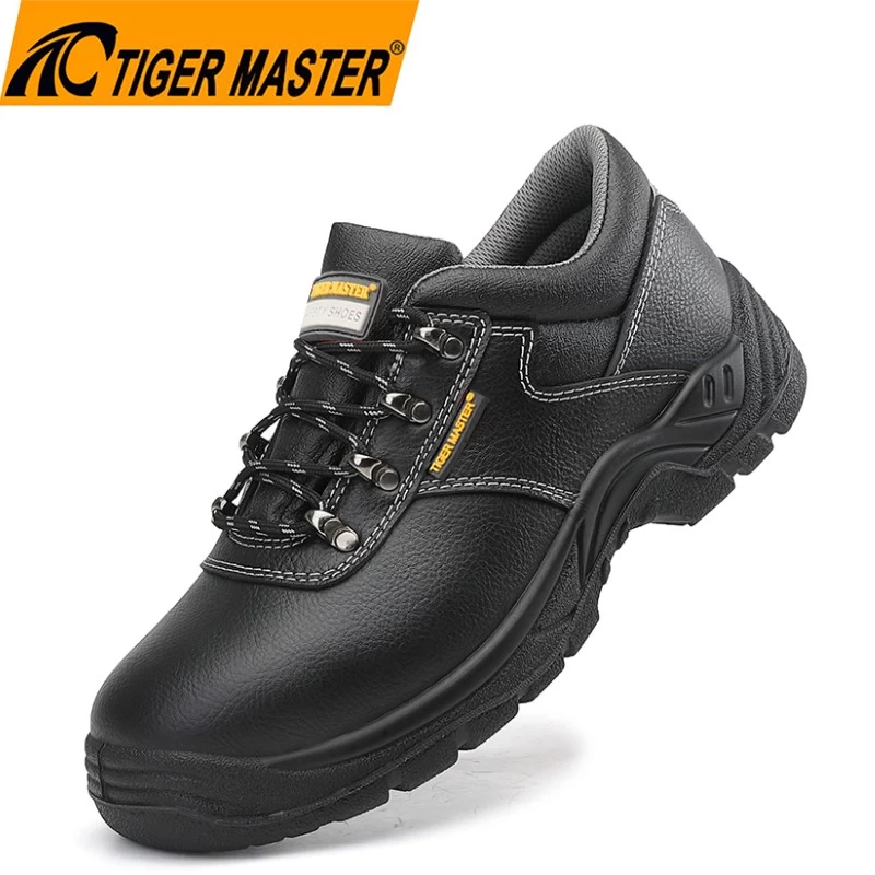 TM3069L Zapatos de seguridad para el trabajo con punta de acero antideslizante resistente al aceite y al ácido para hombres industriales
