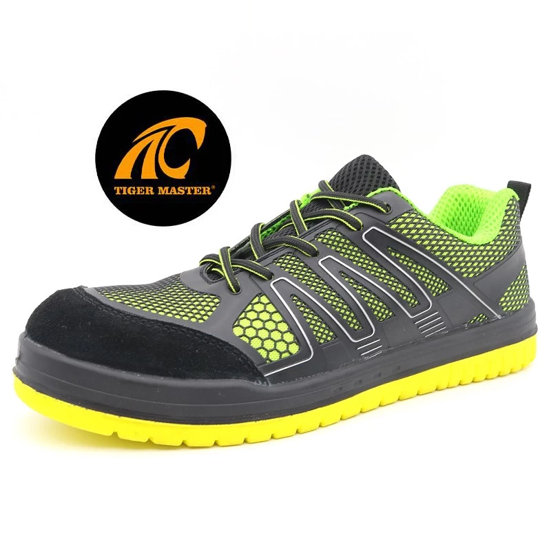 TM287 KPU upper oil slip resistance CE sport type safety shoes with composite toe