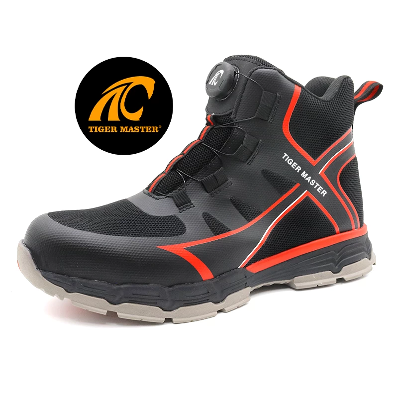 TM285H Sneaker scarpa antinfortunistica alla moda con sistema di chiusura rapida e punta in composito