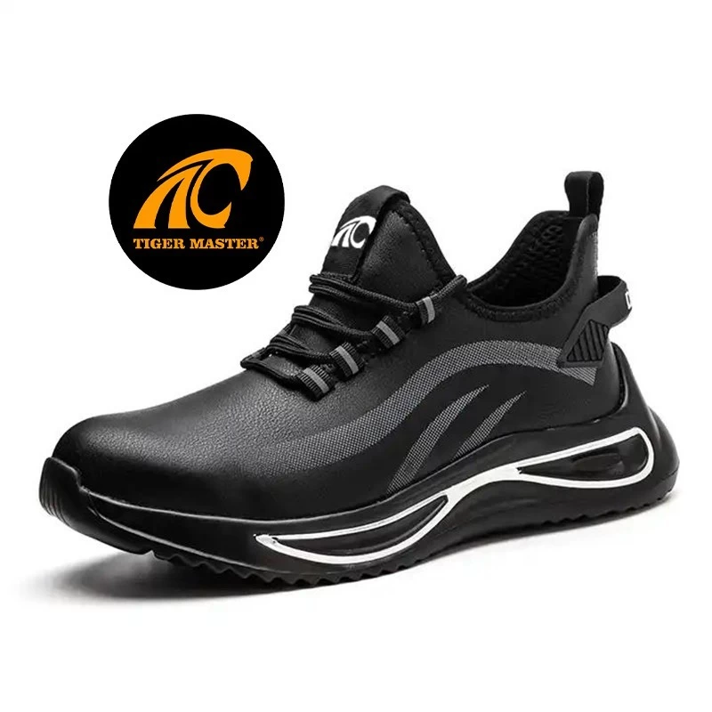 TM3150 Zapatos de seguridad de construcción con punta de acero antideslizantes y resistentes al aceite para hombres