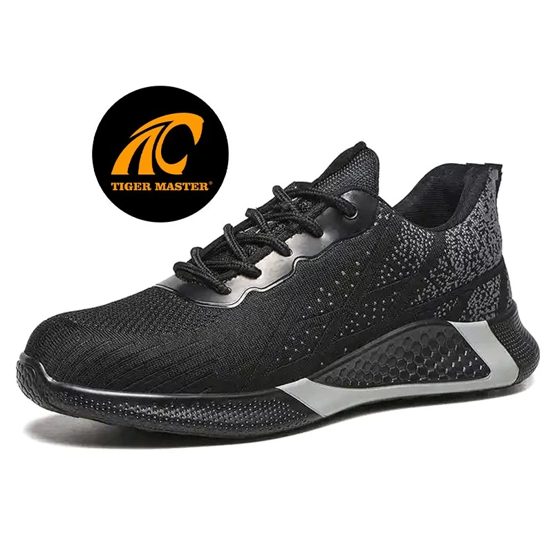 TM3159 Zapatos de seguridad deportivos con punta de acero antipinchazos y suela de EVA suave para hombres