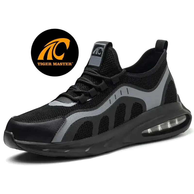 TM3165 Sneaker antinfortunistiche leggere con imbottitura ad aria e antiperforazione, con punta in acciaio