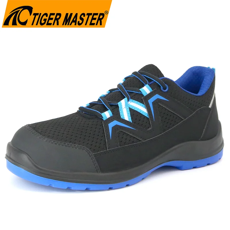 TM2005L Scarpe antinfortunistiche traspiranti da officina con puntale in fibra di vetro