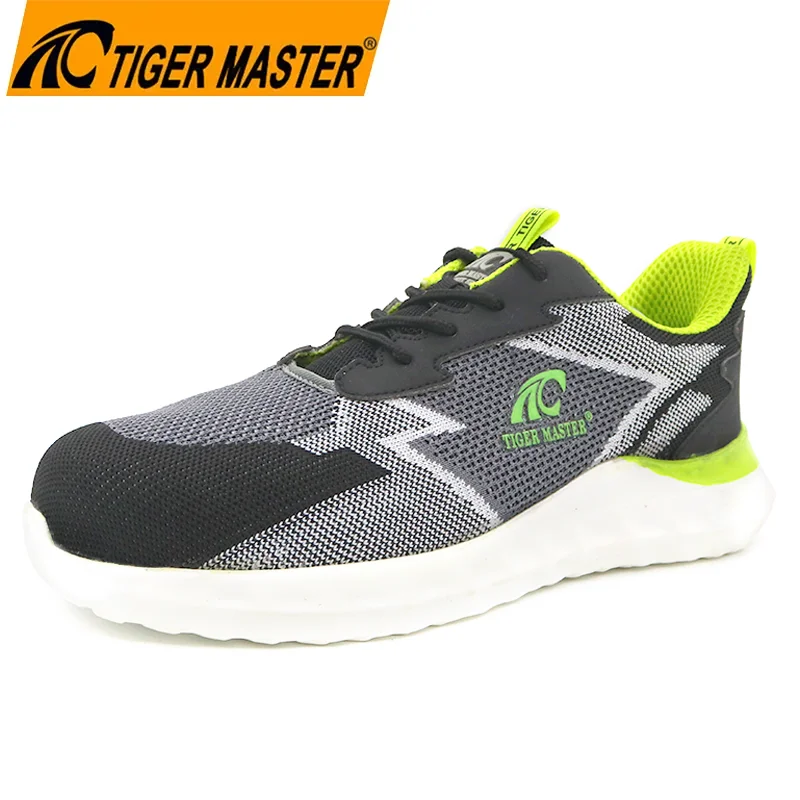 TM2014 nouvelles chaussures de sécurité de travail de sport anti-crevaison à bout en acier