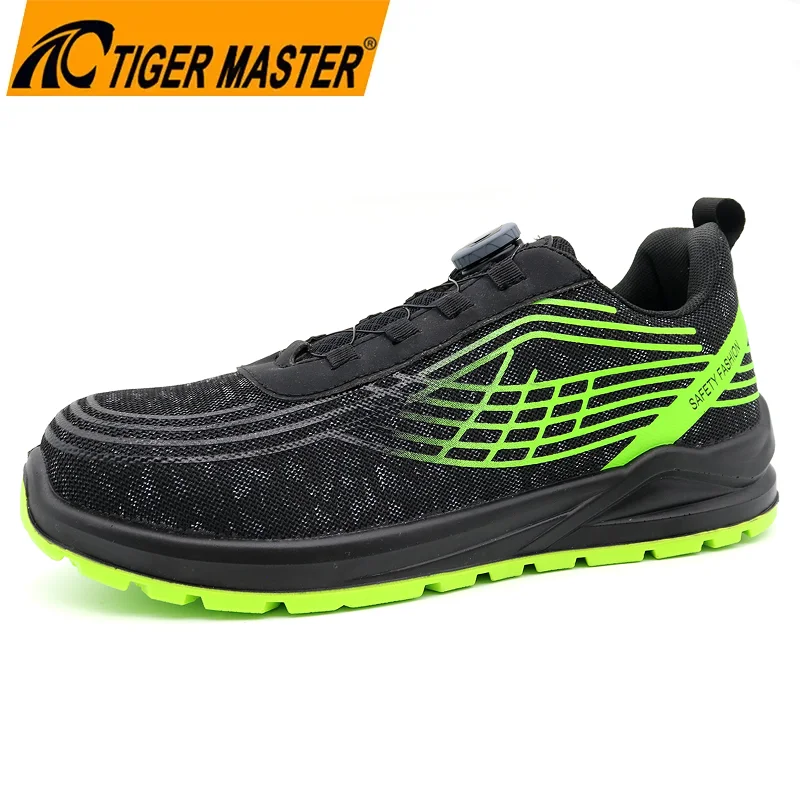TM3375 Quick Release Buckle Fashion Sport Safety Shoes with Steel Toe