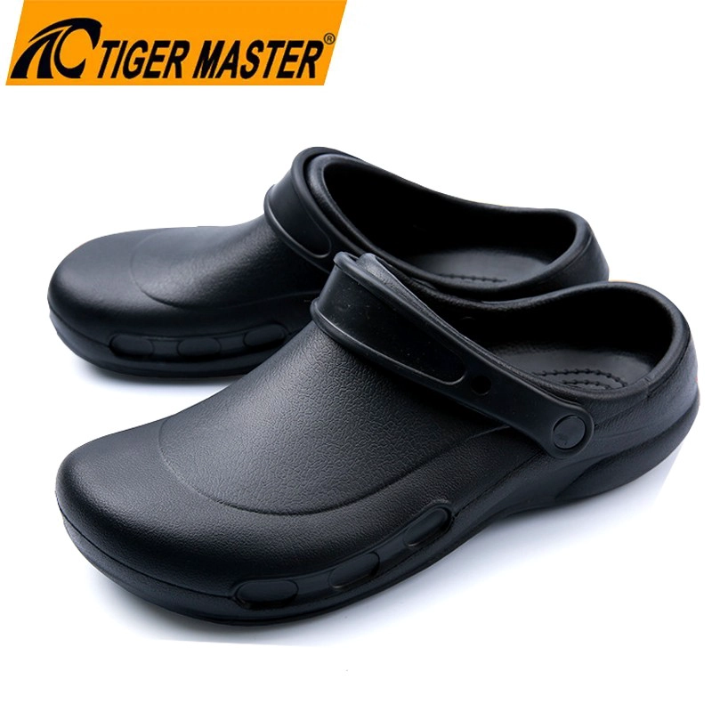 TM3396 Oil Slip Resistant Lightweight EVA Chef Work Shoes for Restaurant Kitchen