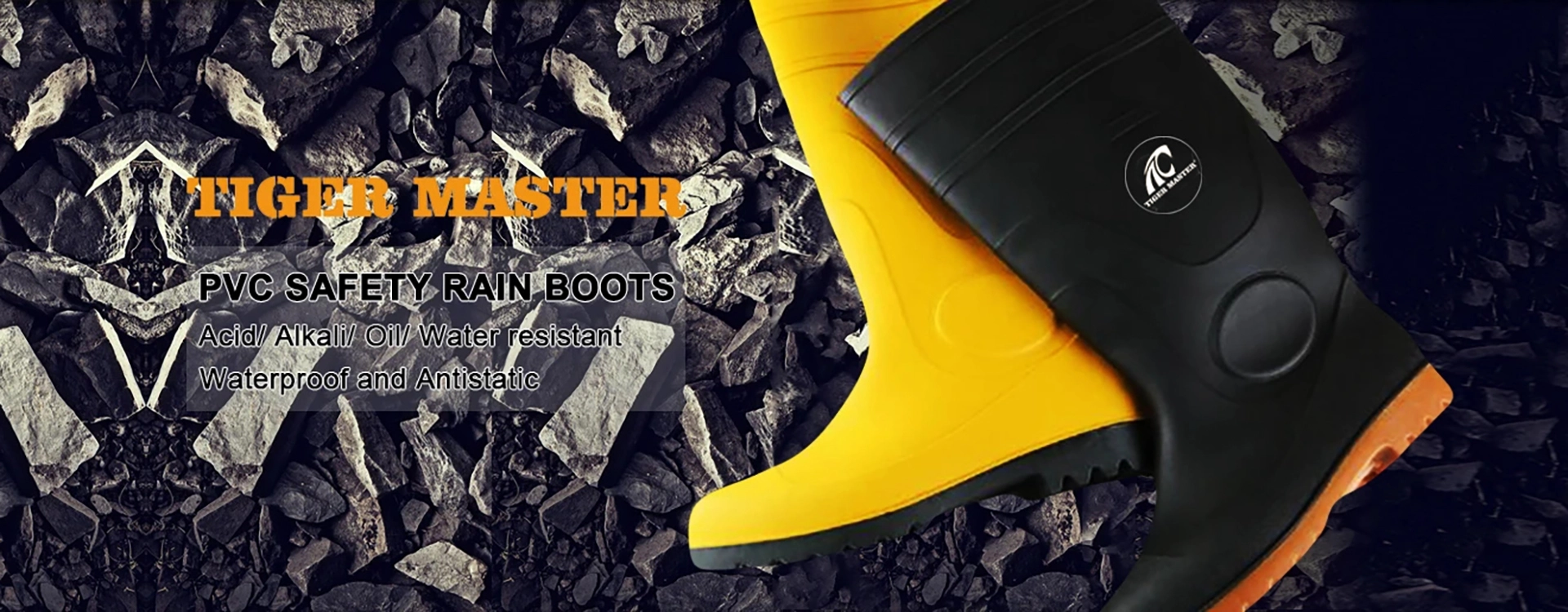 Rain boots banner