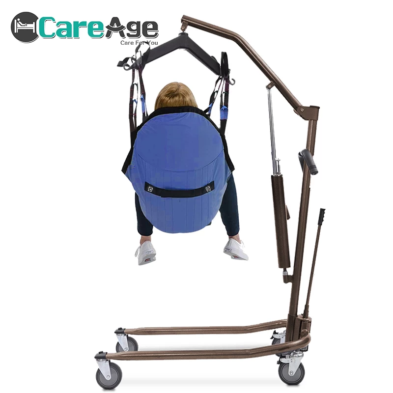 71910 Manual Patient Lift, 450 lb Weight Capacity Six Point