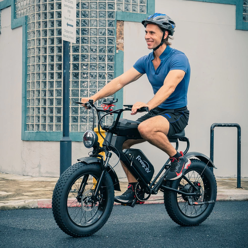 China Elektrische fiets met dikke banden met 20