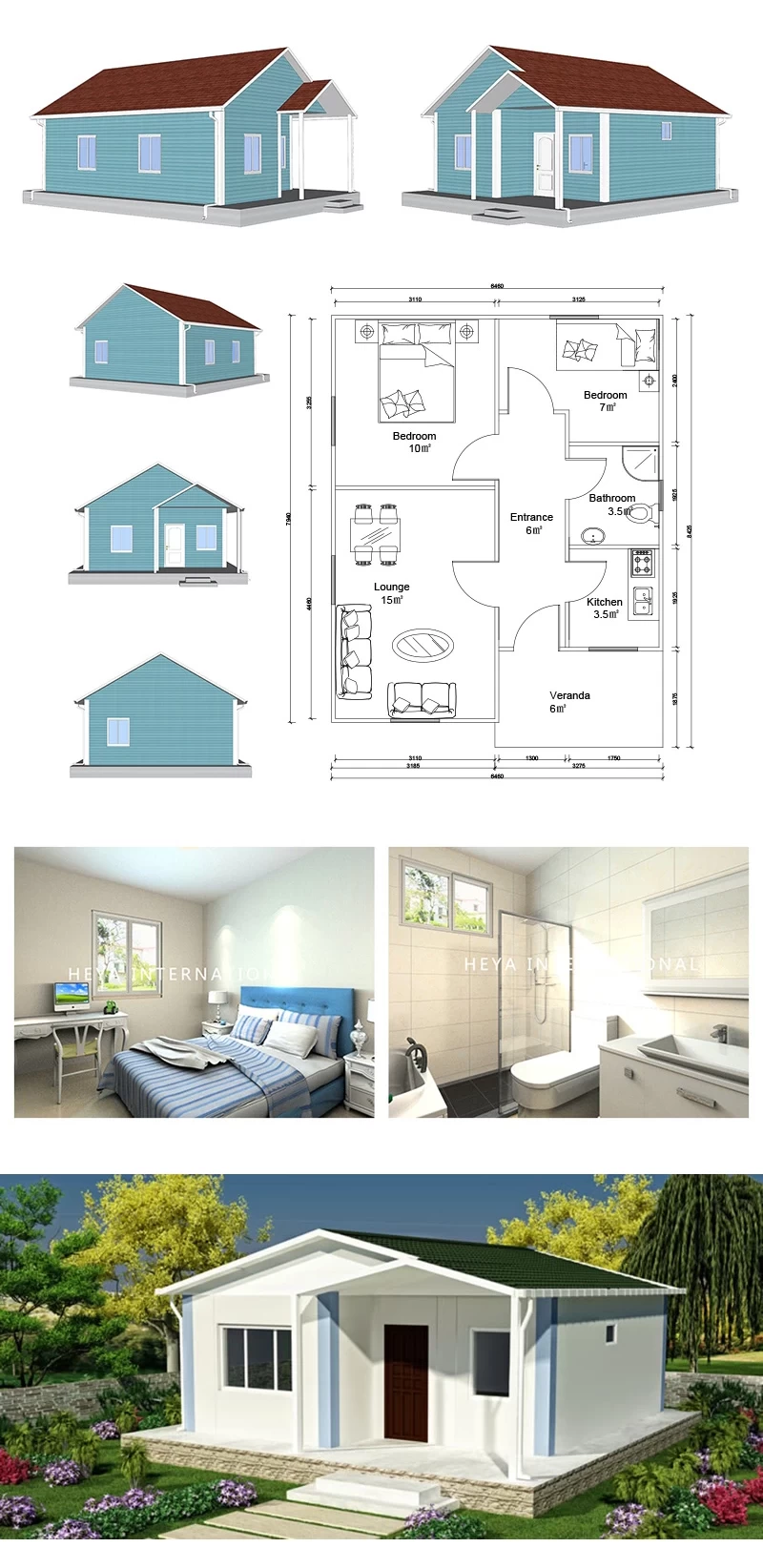 manufactured homes supplier china