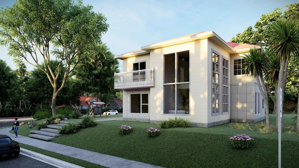 custom prefab house in china