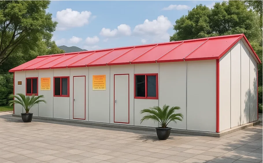 custom prefab house in china