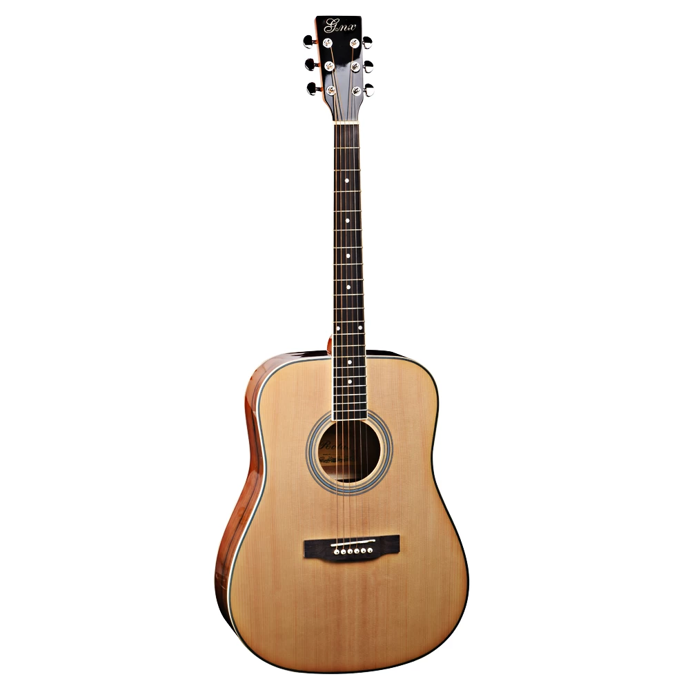 ZA-L416 Guitarra Spruce Laminado Guitarra Edición Limitada Custom Guitar Color Natural