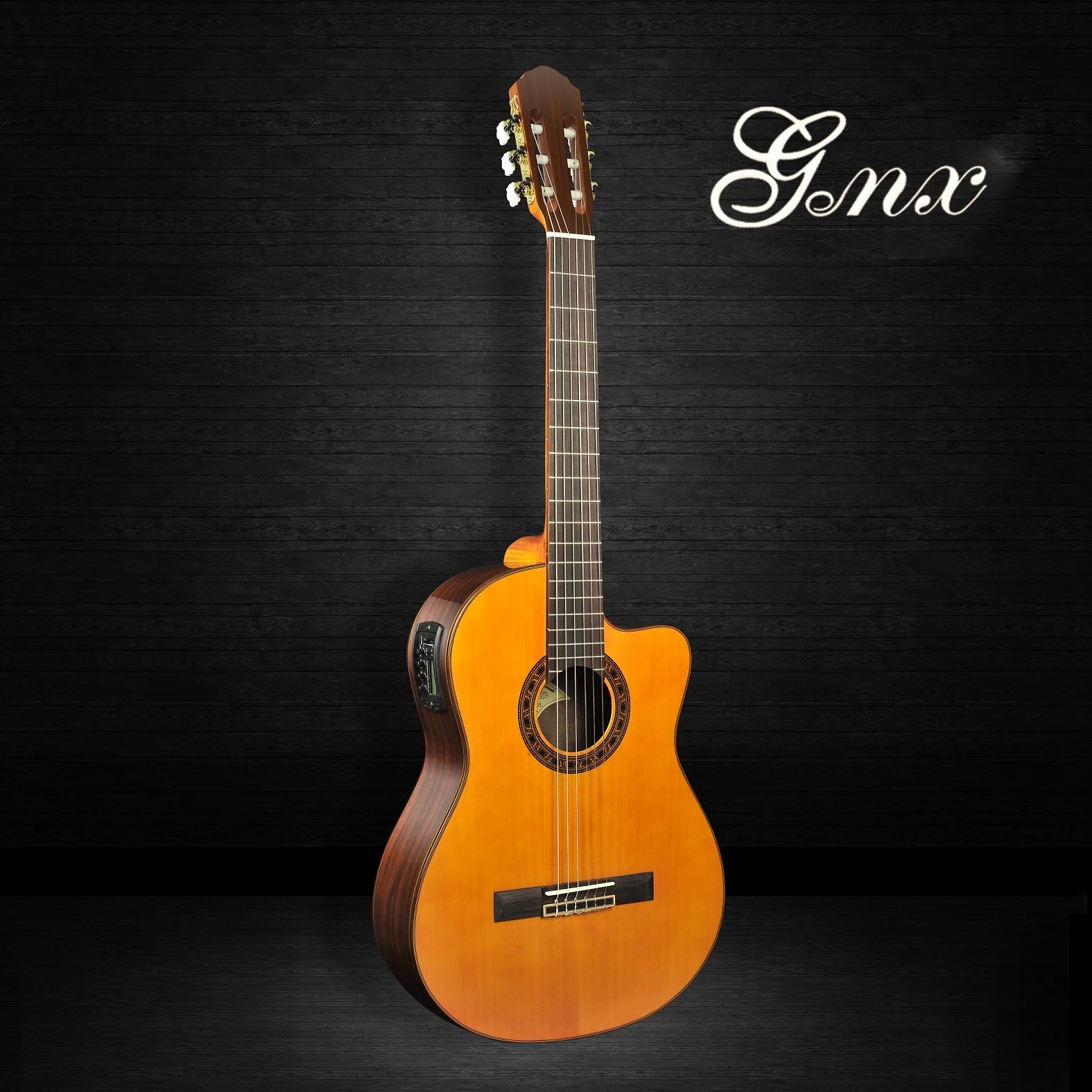 Solid spruce top e side clássico guitarra / madeira sólida 39 polegadas guitarra clássica