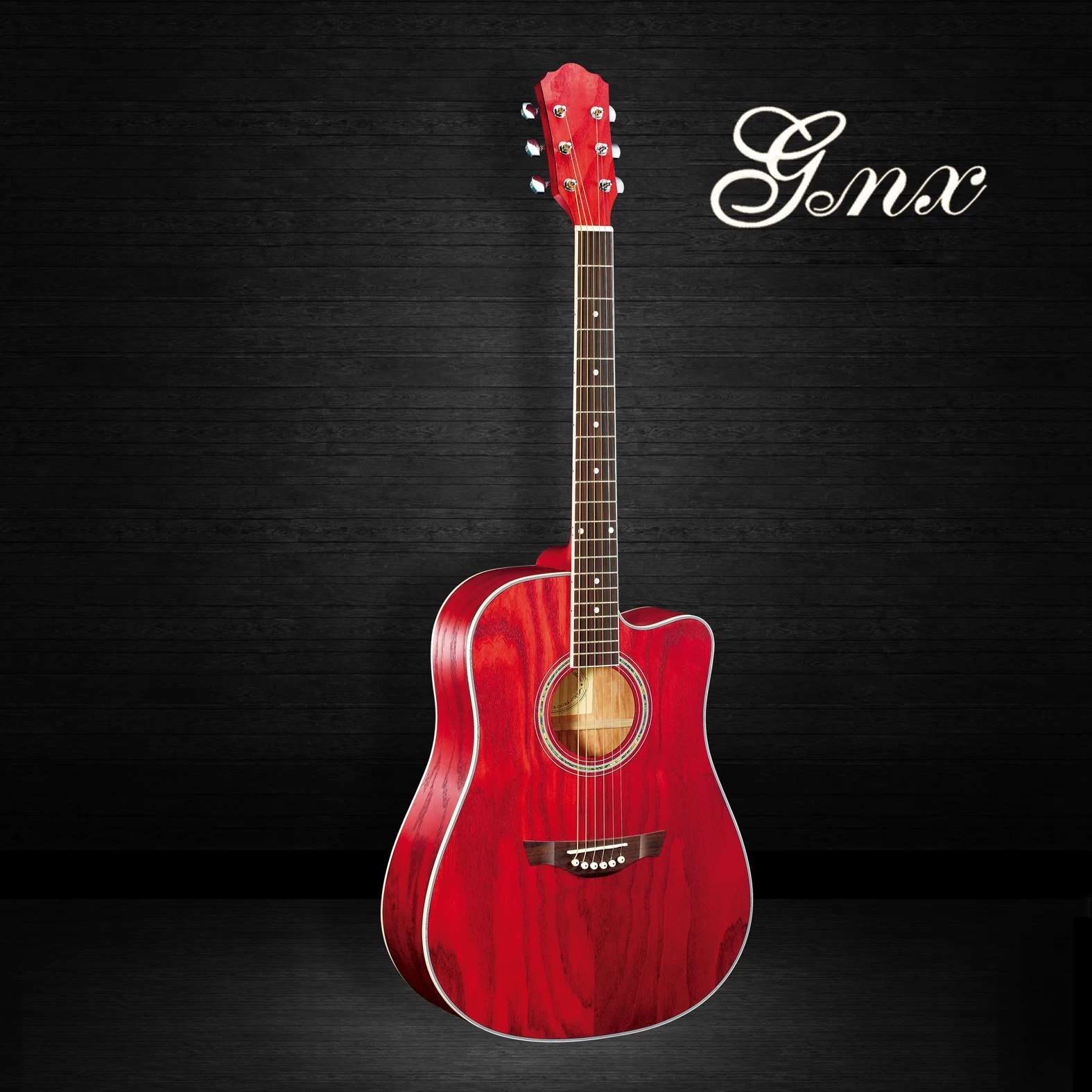 China Großhandel Musikinstrumente Akustik Sperrholz Gitarre Günstige Preis Hersteller