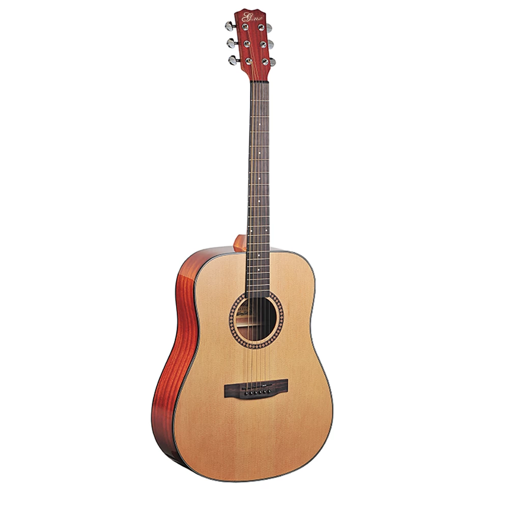 41 Inch Cutaway Acoustic Guitar Hot Sale ZA-S417D
