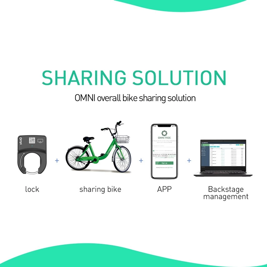 Omni supplies the whole bicycle sharing solution