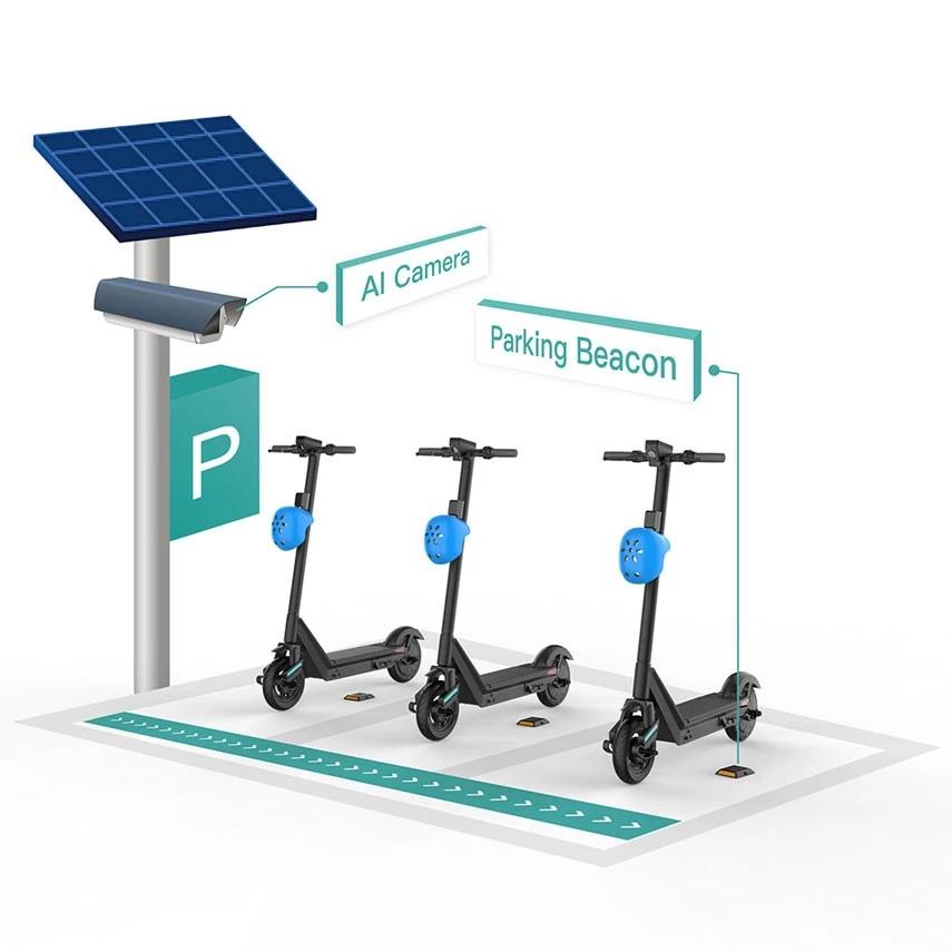 Parking beacon | smart parking solutions | scooter solution - Omni