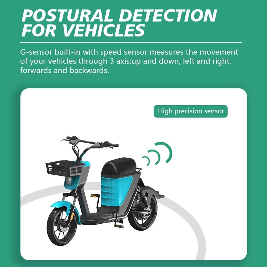 Public Bike Sharing IoT Device is Built-in QR System and GPS Tracker