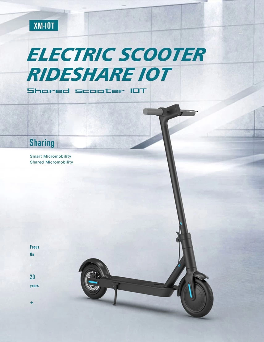 XM IoT Device With Scooter Sharing Software for Mobility Scooter Rental