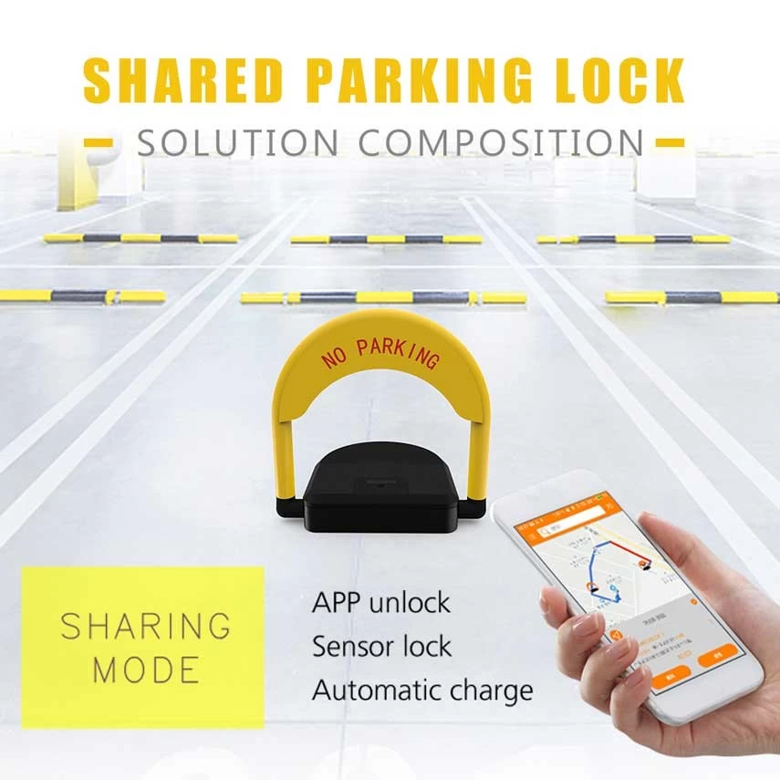 Omni parking lock for personal and shared parking lot