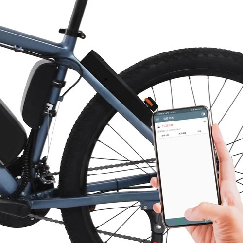 Smart Bicycle Lock With Multiple Unlock Methods and Solar Charging