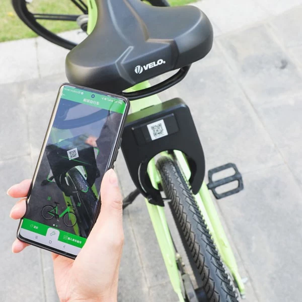 内置 GPS 跟踪系统的智能自行车锁