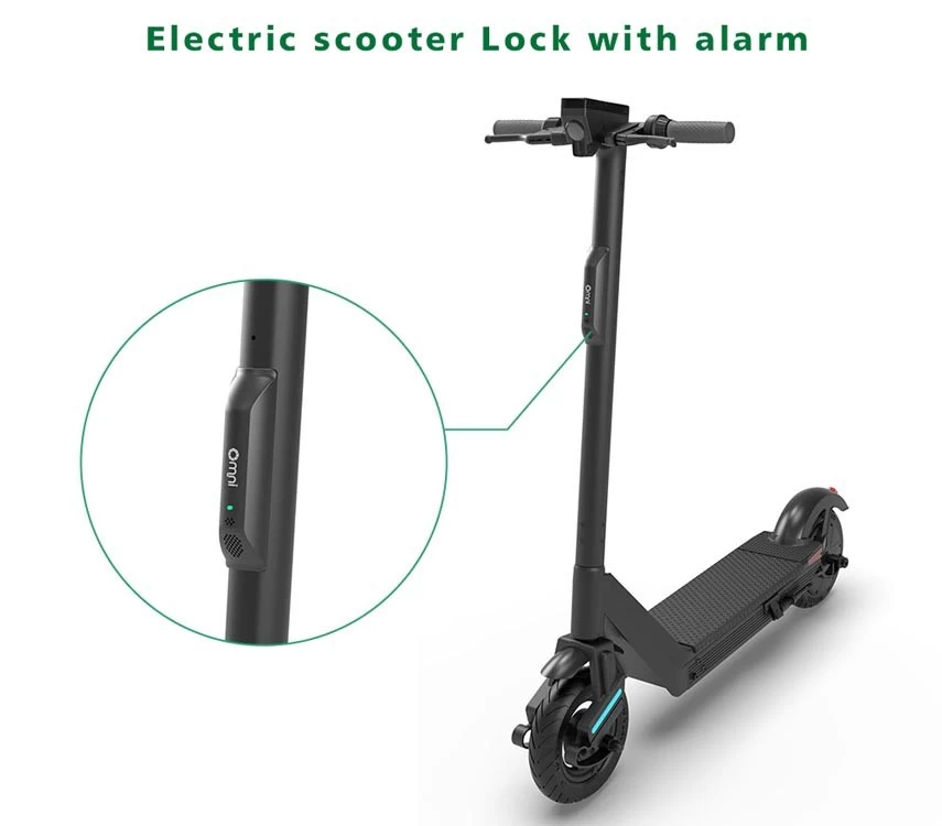 electric scooter lock with alarm