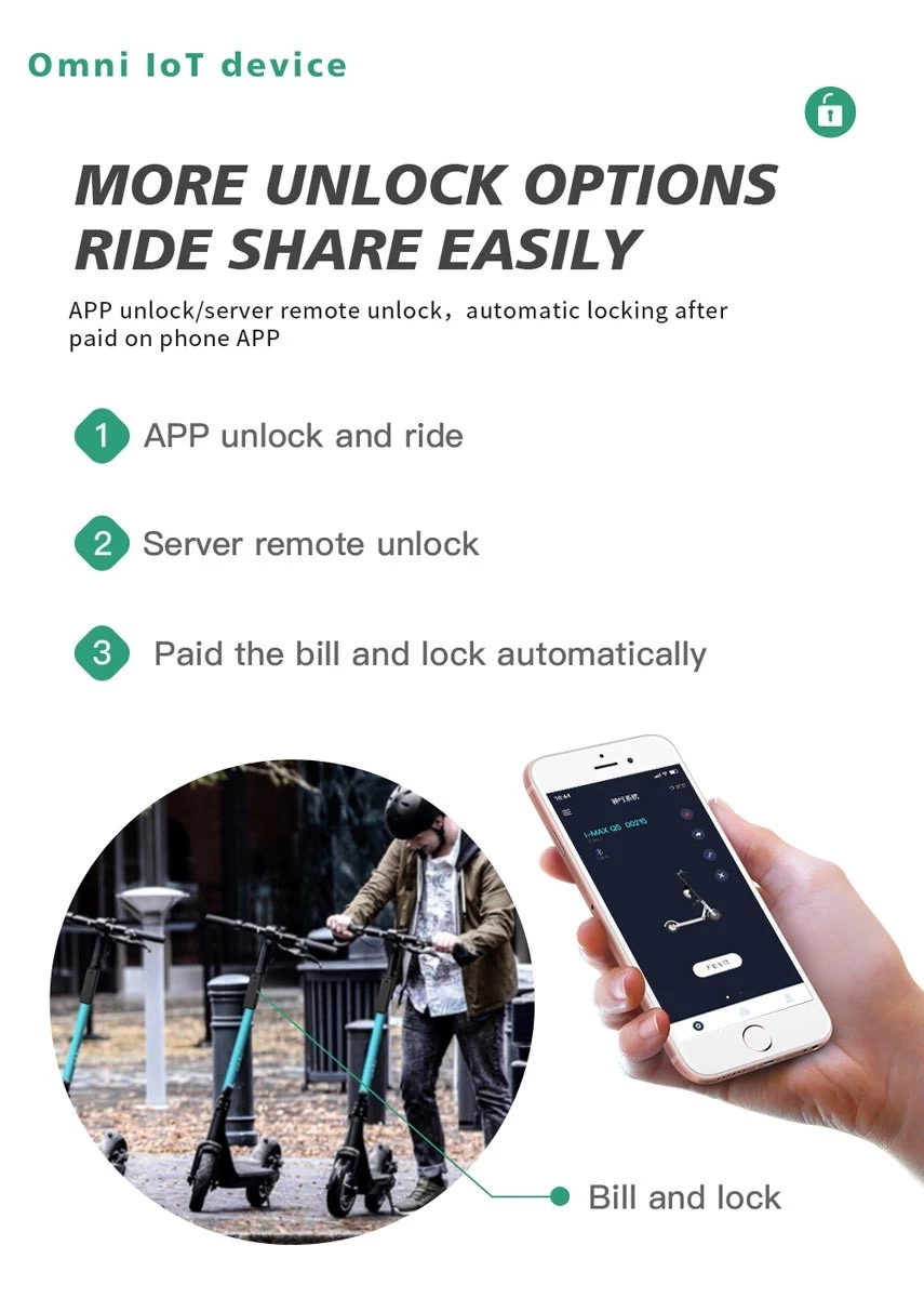 electric scooter rental app