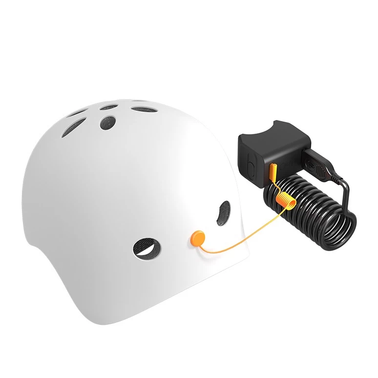 Two-in-One Style Helmet Lock for Mobility