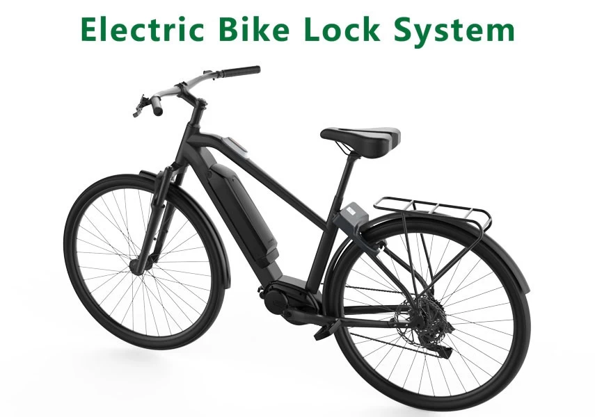 electric bike lock system