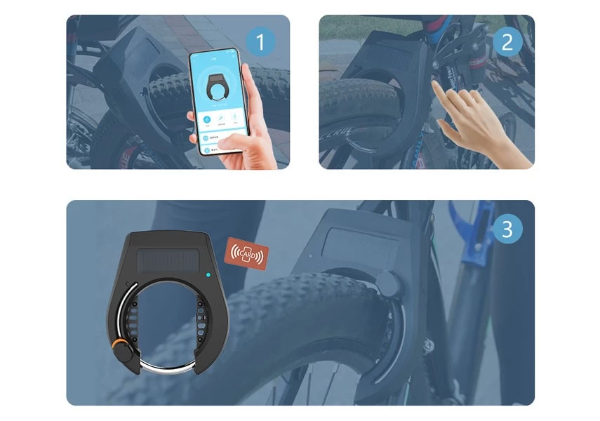 bluetooth bike lock