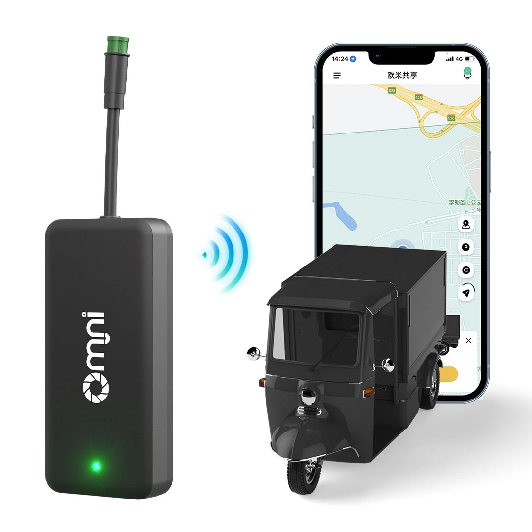 China Auto Unlock Lock GPS Location Tracker for Electric Cargo Bikes for Delivery manufacturer