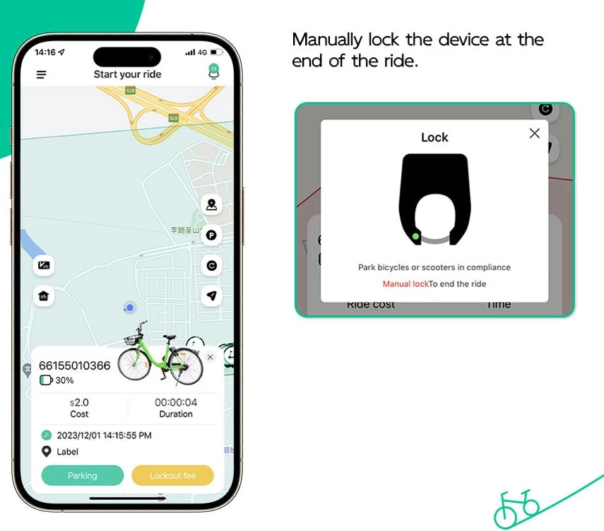 rental bike app